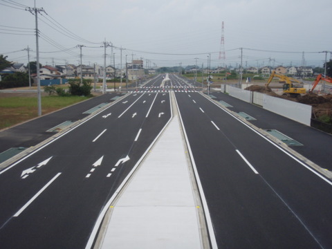 元総社蒼海土地区画整理事業　都市計画道路舗装工事（第１工区）